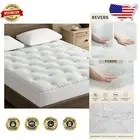 5-Layer Twin Mattress Topper: Waterproof Egg Crate Foam with 21" Deep Pocket