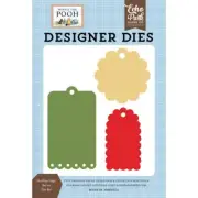 Echo Park Dies Winnie The Pooh - Scallop Tags Set #1