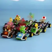 MALIO Cars Toys Mario Kart Vehicle 8-Pack, Set of 8 Fan-Favorite Characters Coll