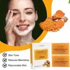 Turmeric soap lemon soap kojic acid soap ginger handmade soap^ bath soap P2N1