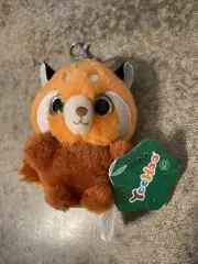 YooHoo To The Rescue Hapee Red Panda Keychain Stuffed Animal