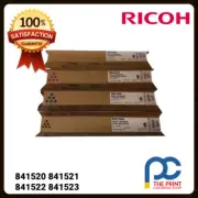 Ricoh Original Full Toner Set CMYK EDP CODE 841520 841521 841522 841523 MP C2551