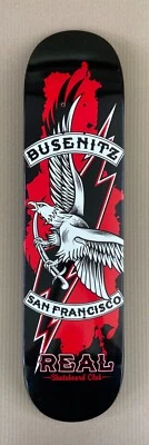 Real Skateboards Dennis Busenitz Skateboard Club Deck