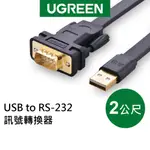 綠聯 2M FTDI 工業級晶片 USB TO RS-232 訊號轉換器