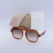 New Chloe CE720S 208 Shiny Caramel/Brown Gradient 59-19-140 Sunglasses