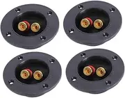 SWOOMEY 4 Sets Speaker Accessories Terminal Connector Binding Post Quick Install Materials