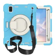 Nevenka iPad Case For iPad Mini 6 with 360 Swivel Stand-Sky Blue
