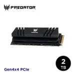 【ACER 宏碁】ACER PREDATOR GM7000 2TB M.2 2280 PCIE GEN4X4 SSD固態硬碟(PS5)