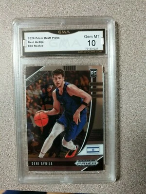2020 Panini Prizm Draft Picks #46 Deni Avdija GMA 10 Gem Mint Rookie RC Wizards