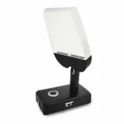 Boat Caravan Touch Switch Dimmer 3W Black LED Reading Light inbuilt USB Charger