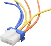 BIZOCA 6 Pin AMP Car Electrical Wire Connector Blower Speed Control Resistor Plug For PH772-06015 PH776-06015(MULTI)