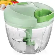 Manual Food Chopper: FILTA Hand Pull String Vegetable Chopper for Onion, Garl...