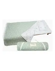 [LIVING TEXTILES] Organic Childcare Nap Mat Goosey Goosey in Green