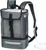 Medical Backpack for Portable Oxygen Concentrators, Compatible with Inogen