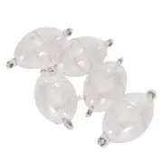 5 Pcs/Set Fishing Float PVC Oval Balls Water Ball Bubble Floats Tackle Sea7071