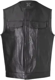 John Doe MC Outlaw Vest, black, Size 2XL for Men