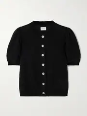 [DÔEN] DÔEN - Anisa Alpaca-blend Cardigan - Black - small small Black