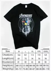 Avengers Infinity War Thanos Infinity Gauntlet Men's T-Shirt Tee cosplay M-3XL