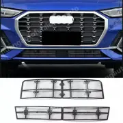 4X For Audi Q3 2019-21 Front Grille Mesh Insert Stainless Steel Insect-Proof Net (for: Audi)