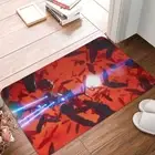 No Man's Sky Action Adventure Game Kitchen Carpet Space Shuttle Flannel Doormat