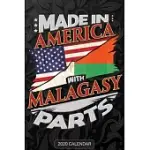 MADE IN AMERICA WITH MALAGASY PARTS: MALAGASY 2020 CALENDER GIFT FOR MALAGASY WITH THERE HERITAGE AND ROOTS FROM MADAGASCAR
