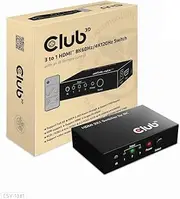 Club3D CSV-1381 HDMI™ 3 to 1 Switch 8K60Hz/4K120Hz