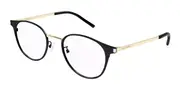 Saint Laurent SL 584/J Asian Fit 002 Men's Glasses Black Size 50 - Private Health Rebate - Blue Light Block Available