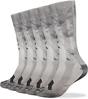 [NQHJT] Hunting Silhouette of Deer Socks for Women Men Breathable Boot Socks Warm Calf Socks for Hiking Work, Style, One Size, Style, One size