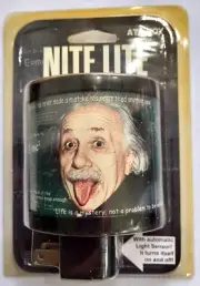 ALBERT EINSTEIN Nightlight night light nite lite LED ata-boy
