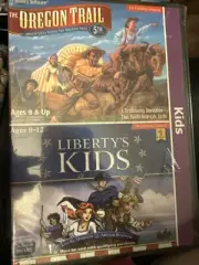 THE OREGON TRAIL & LIBERTY KIDS (2) CD-ROM
