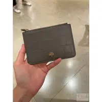 在飛比找蝦皮購物優惠-【歐洲outlet正品】Mulberry 深灰色 小樹LOG