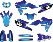 Full Custom Graphi Kit Bribe style Yamaha WR 250F - 2015 - 2019 decals stickers