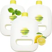 930ML Decontamination Floor Cleaning Solution ，Compatible With Narwal Freo X J2/J3/J4 Ultra Sweeping Robot Cleaner(3bottl)