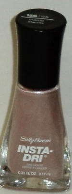 1 Sally Hansen Insta-Dri Fast Dry Nail Color Nail Polish MAKING MAUVES #156/155