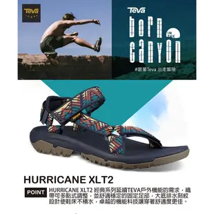 TEVA【出清！】Hurricane XLT2運動涼鞋 織帶涼鞋【黑色】男TV1019234BLK
