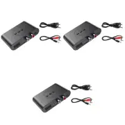 3X Bluetooth 5.2 Audio Receiver 3.5mm AUX Jack Stereo Music Adapter with2592