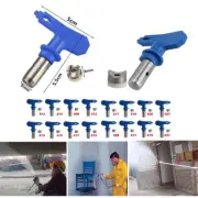 4pcs / Set Blue Color Airless Spray Gun Tip Nozzle for Gun Paint Sprayer Accs