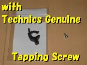 Technics SL-1200/1210 mk2/3/3D/4/mk5/6 Tonearm arm rest with screw BrandNew
