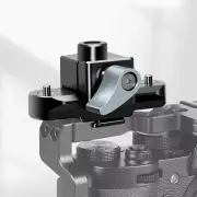 1/4" Screw Sliding Extension Adapter Cold Shoe Connector for Camera Cage Rig