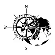 Car Hood Sticker Side Door Compass Totem Vinyl Decal Decoration Waterproof Black (for: Daihatsu)