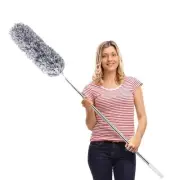 Delux Microfiber Feather Duster Extendable Duster With 100 Inches Extr