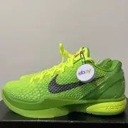 Nike Zoom Kobe 6 Grinch size 9 US mens