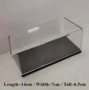 Clear Acrylic Display Box Case Plastic Cover Toy Diecast Car Model 1:43 1:64