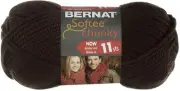 Bernat Softee Chunky Yarn-Dark Taupe 161128-28013