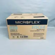 Ansell Microflex Latex Lab Gloves Sterile Hand Specific Powder Free 200 Pairs