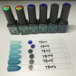 9成新_CHE GEL光療甲油膠5ML_一套6色/送色卡