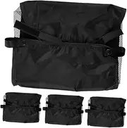 Hohopeti Stroller Basket 4pcs Stroller Storage Bag Mesh Cargo Net Oxford Fabric Multipurpose Design