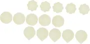 [OATIPHO] 30pcs Chest Stickers Strapless Backless Bra Sticker Circle Stickers Ladies Bras Wedding Gowns Breast Cover Silk Petals Women Stickers Covers Cover Bra Pasties