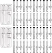 uxcell 60pcs Exacto Knife Blades #17 Hobby Knife Replacement Blades Spare Precision Exacto Blades Hobby Knife Blade Refills for DIY, Art, Cutting, Carving, Scrapbooking, Stencil