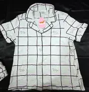 NEW! Peter Alexander Pyjama set, top & shorts. Size L (Size 14 Aust). Worth $140